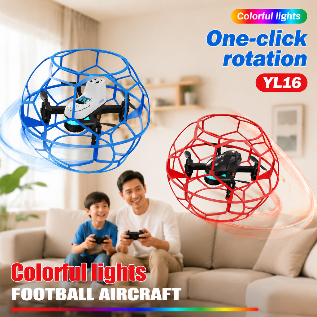 Drone Kit Tricopter - Радиоуправляемый дрон YL16 2.4G, 4 канала,