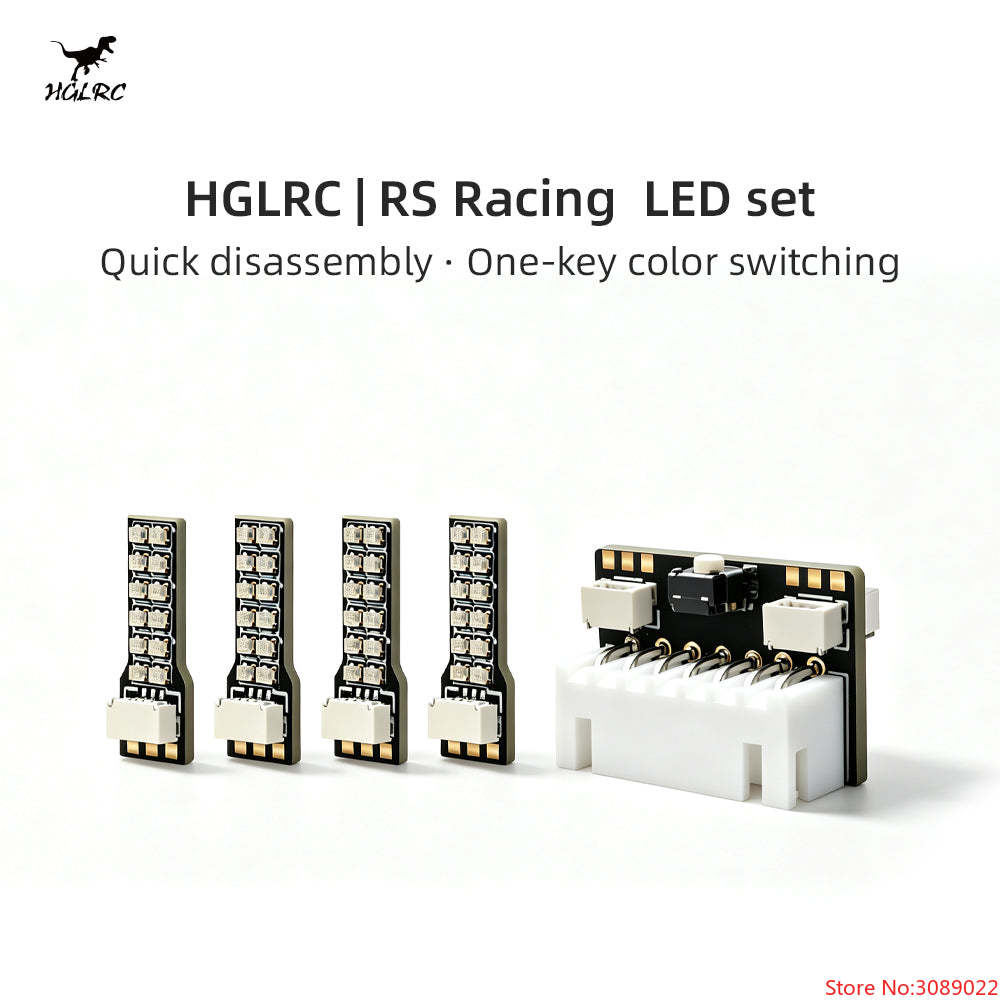 Drone Kit Plug And Play - HGLRC RS Racing LED: Комплект из