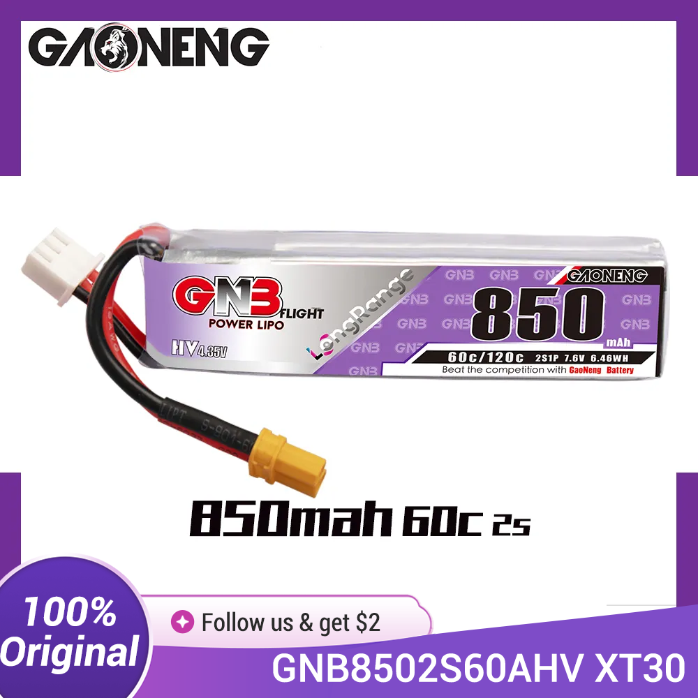 GAONENG GNB LiPo аккумулятор 8 – обзор и цена Drone Kit Long Range